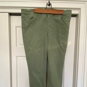 Loft green jeans